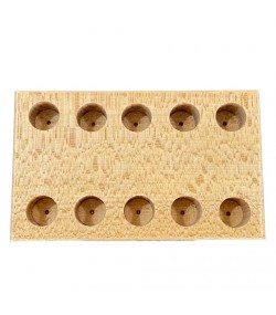 Wooden stand for 5 pliers for watchmakers and jewellers