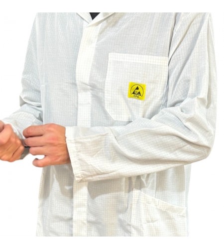 Work coat antistatic for watchmaker ...