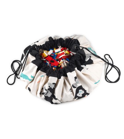 Play&Go® Worldmap/Stars Toy Storage Bag