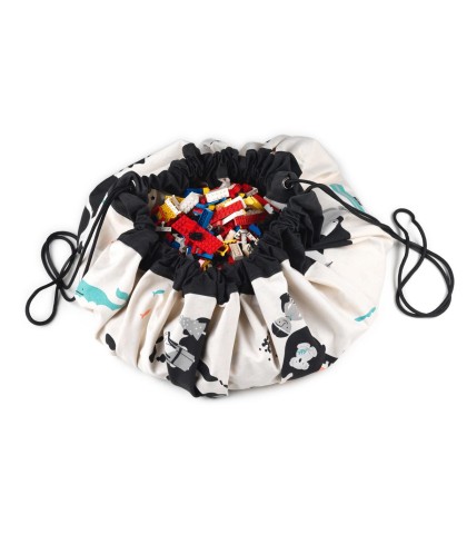 Тoy storage bag (Worldmap/stars) Play&Go