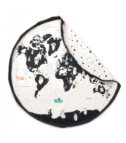 Play&Go® Worldmap/Stars Toy Storage Bag