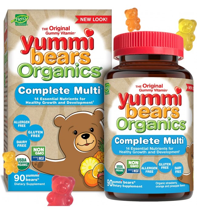 Yummi Bears Organic Complete Multi 90 pcs.