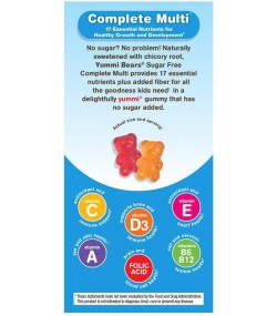 Yummi Bears Complete Multi SUGAR FREE 60 pcs.