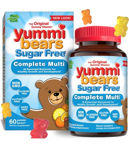Yummi Bears Complete Multi SUGAR FREE 60 pcs.