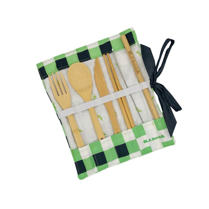 Zero Waste Kit with Chopsticks Ola Bamboo Zero Waste Kit with Chopsticks Ola Bamboo