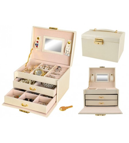 Jewelry box Beautylushh, Beige