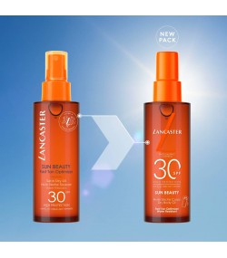 LANCASTER Sun Beauty Fast Tan Optimizer Satin Dry Oil SPF30 Слънцезащитен продукт