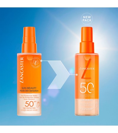 LANCASTER Sun Beauty, Sun Body Water SPF 50, Слънцезащитен продукт