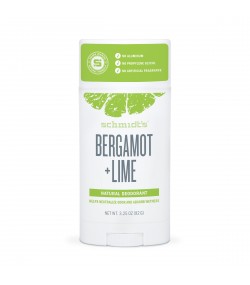 Natural Deodorant Bergamot Lime Schmidt\'s Naturals