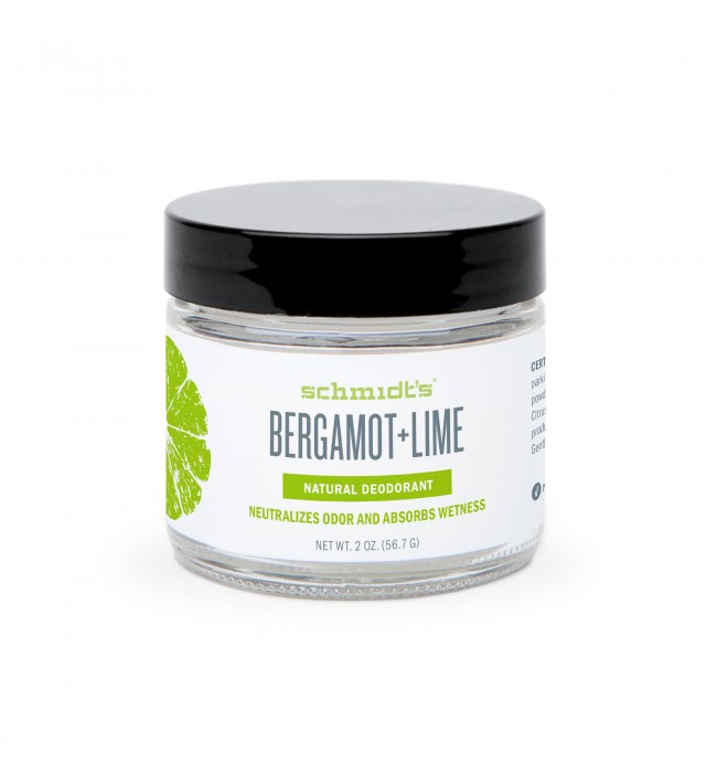 Natural Deodorant Bergamot Lime Schmidt's Naturals