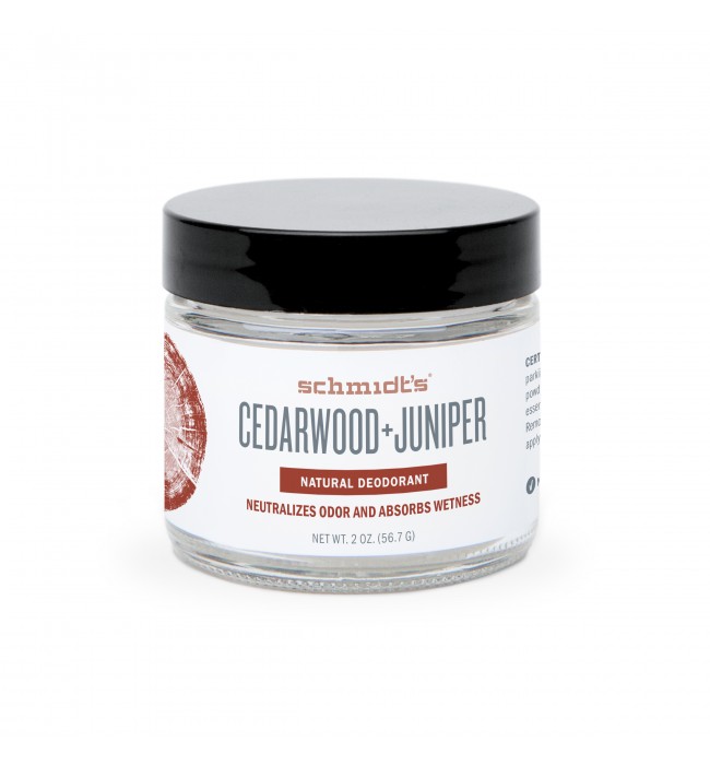 Natural Deodorant Cedarwood Juniper Schmidt's Naturals