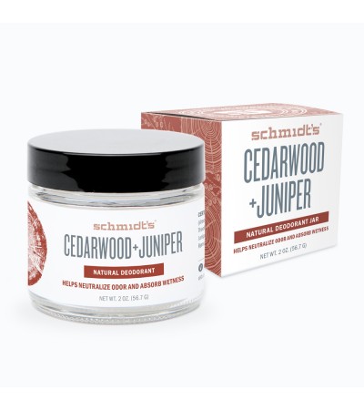 Natural Deodorant Cedarwood Juniper Schmidt's Naturals