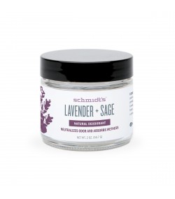 Natural Deodorant Lavender Sage Schmidt\'s Naturals