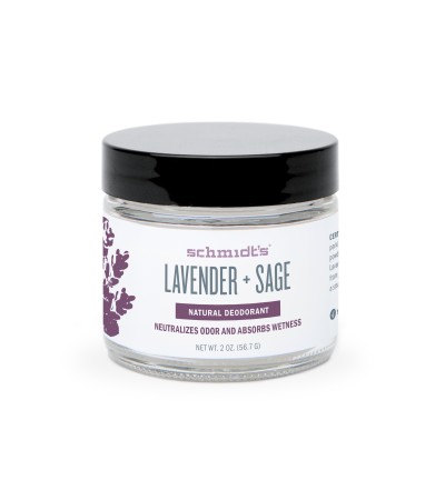 Natural Deodorant Lavender Sage Schmidt's Naturals