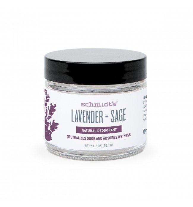 Natural Deodorant Lavender Sage Schmidt's Naturals