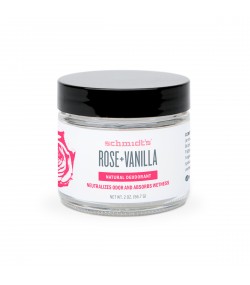 Natural Deodorant Rose Vanilla Schmidt\'s Naturals