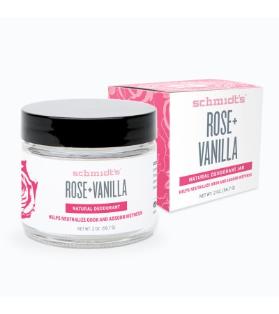 Natural Deodorant Rose Vanilla Schmidt's Naturals