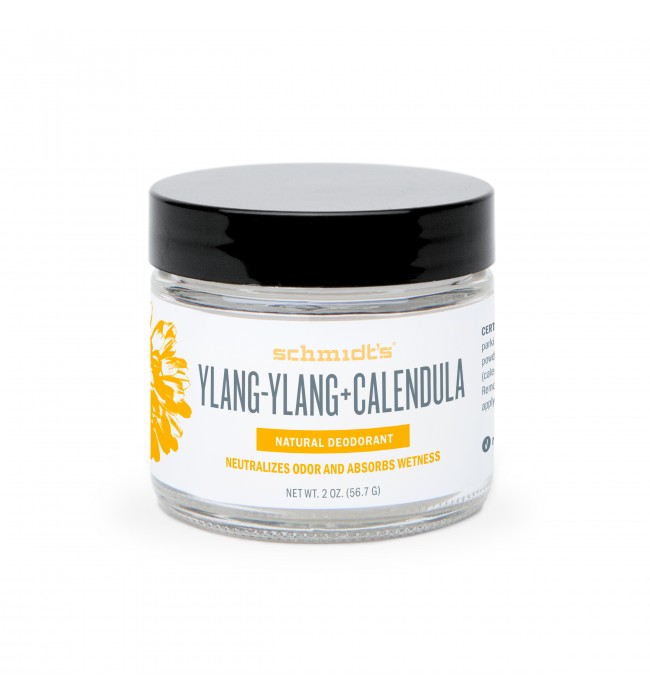 Natural Deodorant Ylang-Ylang Calendula Schmidt's Naturals