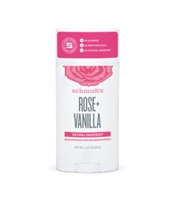 Natural Deodorant Rose Vanilla Schmidt\'s Naturals