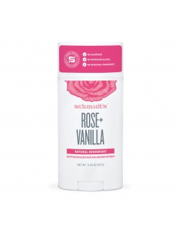 Natural Deodorant Rose Vanilla Schm ...