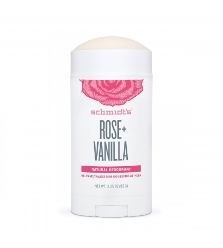 Natural Deodorant Rose Vanilla Schm ...