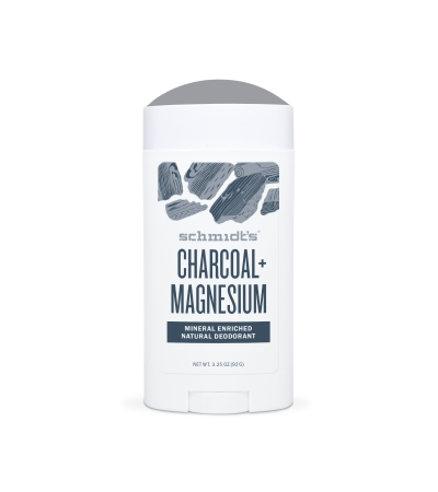 Natural Deodorant Charcoal Magnesium Schmidt's Naturals