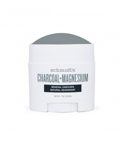 Natural Deodorant Charcoal Magnesium Schmidt's Naturals