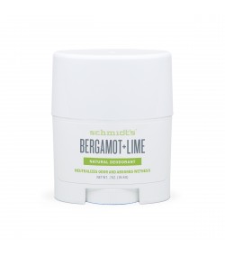 Natural Deodorant Bergamot Lime Schmidt\'s Naturals