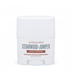 Natural Deodorant Cedarwood Juniper Schmidt\'s Naturals