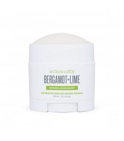 Natural Deodorant Bergamot Lime Schmidt's Naturals