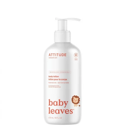Baby Leaves Body Lotion – Pear Nectar, ATTITUDE