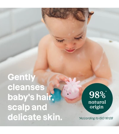 Baby Leaves Bubble Wash – Pear Nectar, ATTITUDE