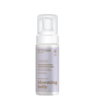 Blooming belly Pregnancy Foaming Face Cleanser – Vanilla & Rose, ATTITUDE