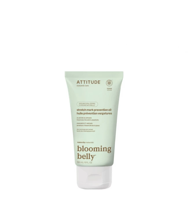 Blooming belly Pregnancy Stretch Mark Oil – Almond and Argan, ATTITUDE