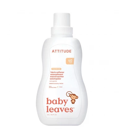 Baby Fabric Softener, Pear Nectar, baby leaves, ATTITUDE