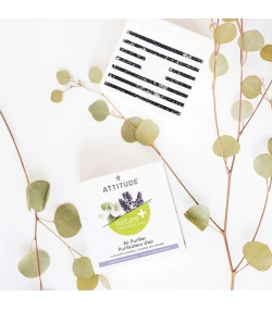 Air Purifier, Lavender and Eucalyptus, 227 g, ATTITUDE