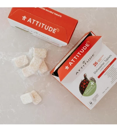Dishwasher Tablets, 26 Wash, ATTITUDE