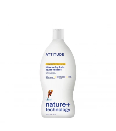 Washing Up Liquid, Citrus Zest, ATTITUDE