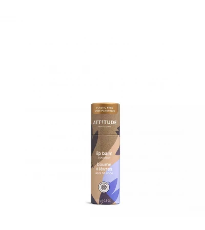 Lip Balm – Coconut, Leaves Bar, ATTITUDE