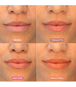 Lip Balm Spf 30, Peachy Shell with Zinc Oxide, Oceanly-Phyto-Sun, ATTITUDE