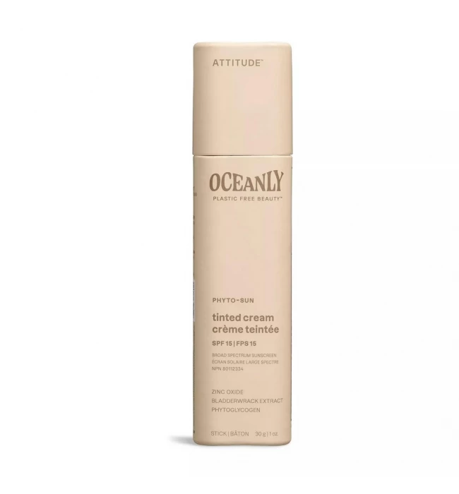 Oceanly PHYTO-SUN Tinted Moisturizing Cream SPF 15, ATTITUDE