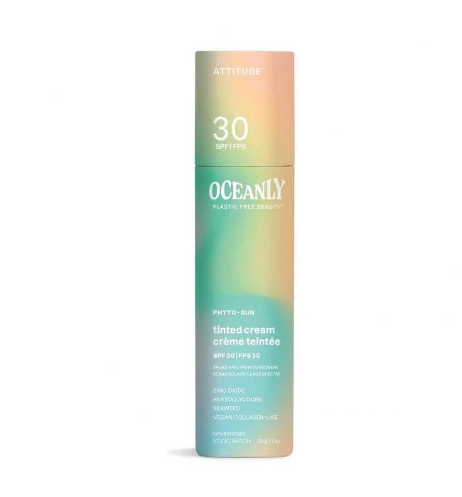 Oceanly PHYTO-SUN Tinted Moisturizing Cream SPF 30, ATTITUDE