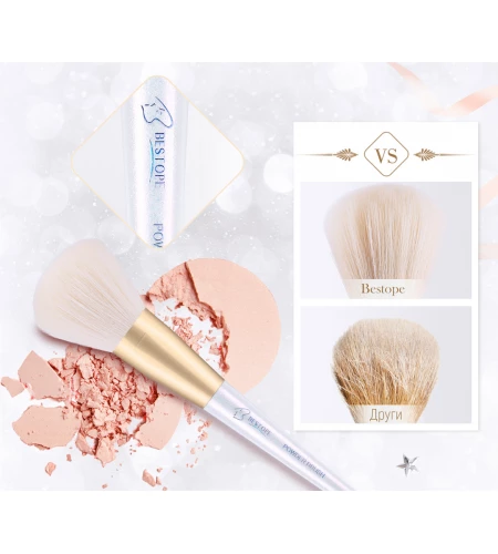 Makeup Brushes with Shiny Case Merm ...
