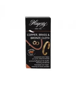 Copper, Brass and Bronze Cloth: Polishing Cloth for Copper, Brass and Bronze Jewellery, Hagerty