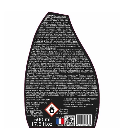 Hagerty High Tech Plastic Care 500 ml.