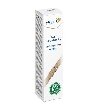 Heli Watch leather strap deodorant with odor neutralizer 30 ml.