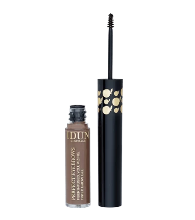 IDUN Minerals Гел за вежди с цвят - средно тъмен