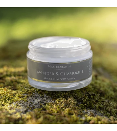 Lavender, Chamomile and Magnesium Body cream Max Benjamin 200 ml.