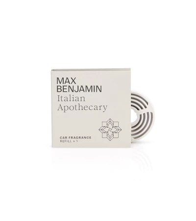 Пълнител за Ароматизатор за Кола Italian Apothecary Max Benjamin