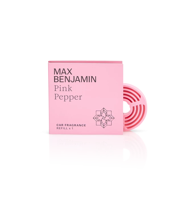 Luxury Car Fragrance Refill Pink Pepper Max Benjamin